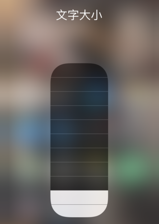 龙湖镇苹果手机维修分享小技巧：在 iPhone 控制中心快速调节字体大小 