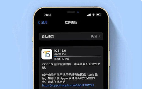 龙湖镇苹果手机维修分享iOS 15.6续航怎么样 